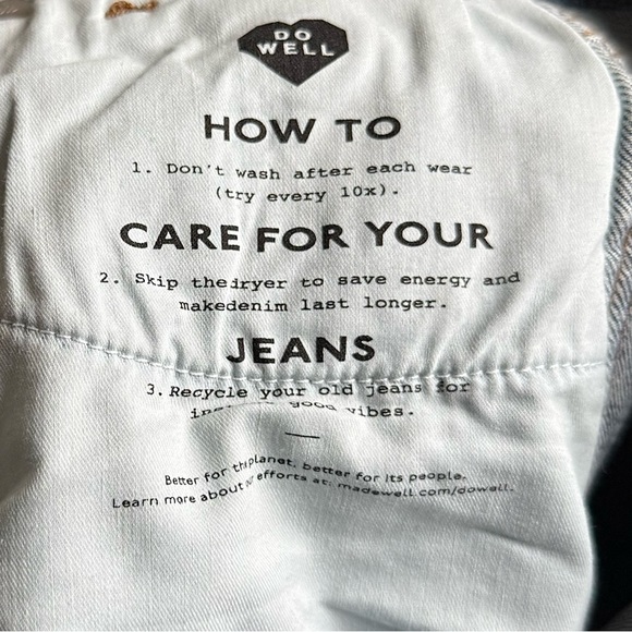 Madewell Roz Wash 10” High Rise Skinny Jeans Size 29 - Picture 13 of 14